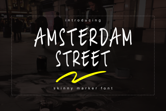 Amsterdam Street Font for Bold Digital Campaigns