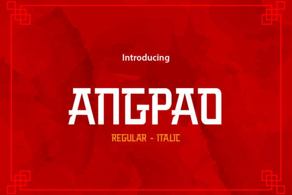Angpao: The Font That Elevates Your Brand