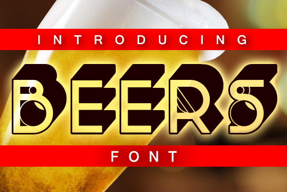 Beers Font for Bold Web Design