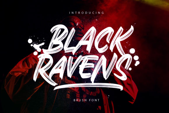 Black Ravens Font for Bold Branding Projects