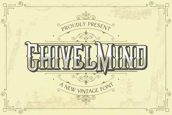 Chivel Mind: A Vintage Font for Modern Editorial Design