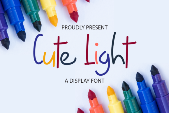 Cute Light Font for Branding Projects