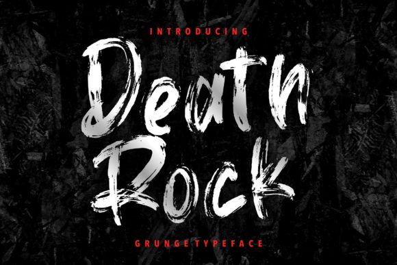 Death Rock: A Versatile Display Font for Dynamic Campaigns