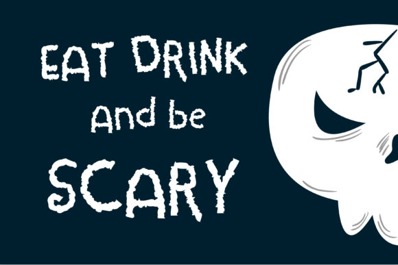Eat Drink and Be Scary Font Review