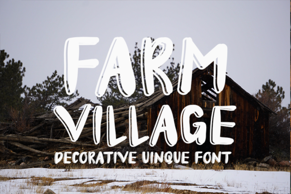 Farm Village: A Simple Font That Boosted My Brand’s Look