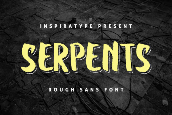 Font Choice That Speaks Volumes: Serpents for Editorial Design