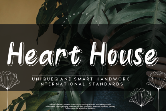 Heart House Font for Professional Branding