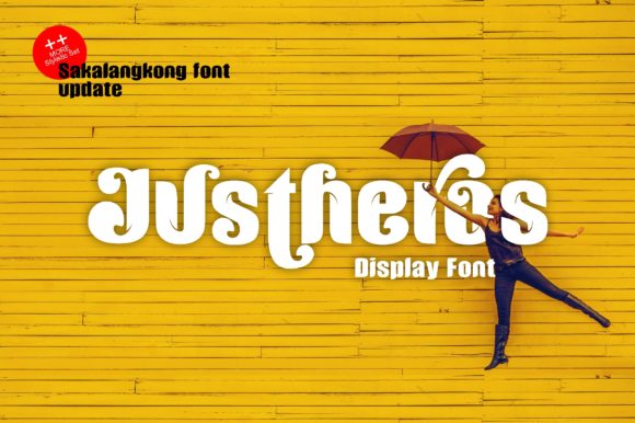 Justheros: A Display Font for Bold Branding
