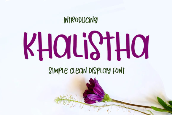 Khalistha: A Display Font for Bold Campaigns