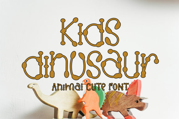 KIDS DINOSAUR Font Review: Playful and Enchanting Display Typeface