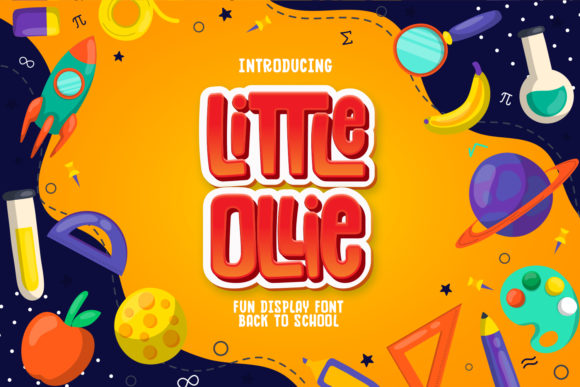 Little Ollie: A Joyful Display Font for Editorial Design