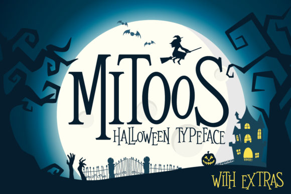 Mitoos Halloween Font Review for Branding and Design
