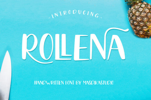 Rollena: A Display Font That Elevates Handmade Creations