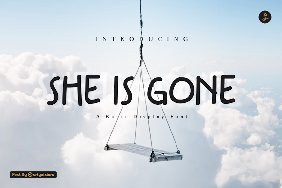 She is Gone Font for Professional Branding