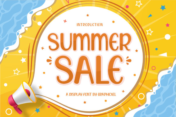 Summer Sale Font for Business Branding