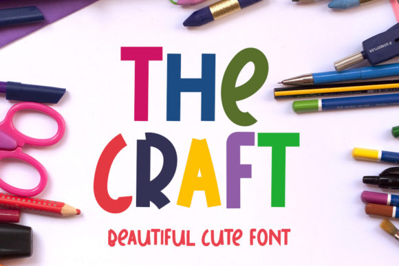 The Craft Font for Handmade Creations